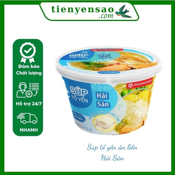 Súp Yến Sào Ăn Liền Hải Sản Súp Yến Sào Ăn Liền Hải Sản